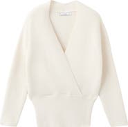 MANGO V-Neck Rib Sweater