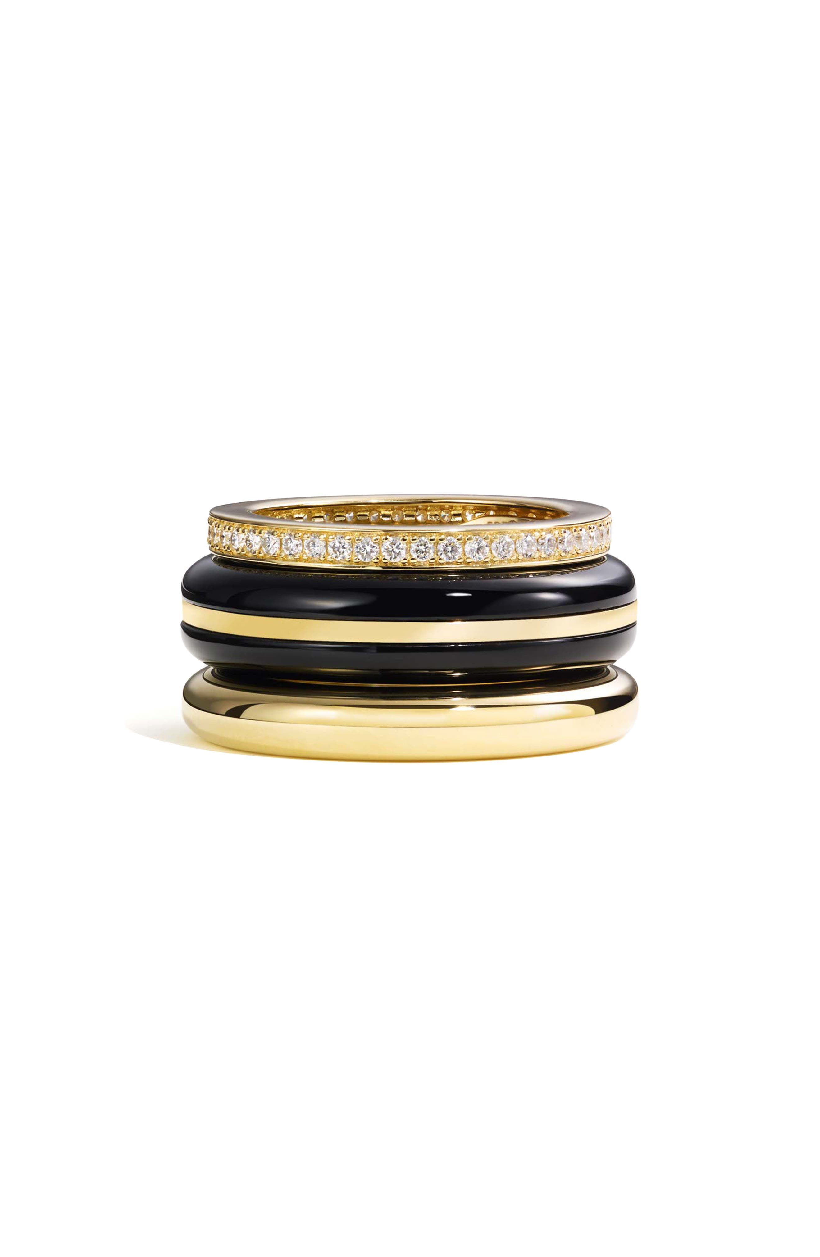 selected BLACK/ YELLOW GOLD