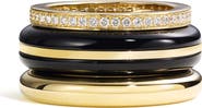 BY PARIAH Set of 3 Stack Rings