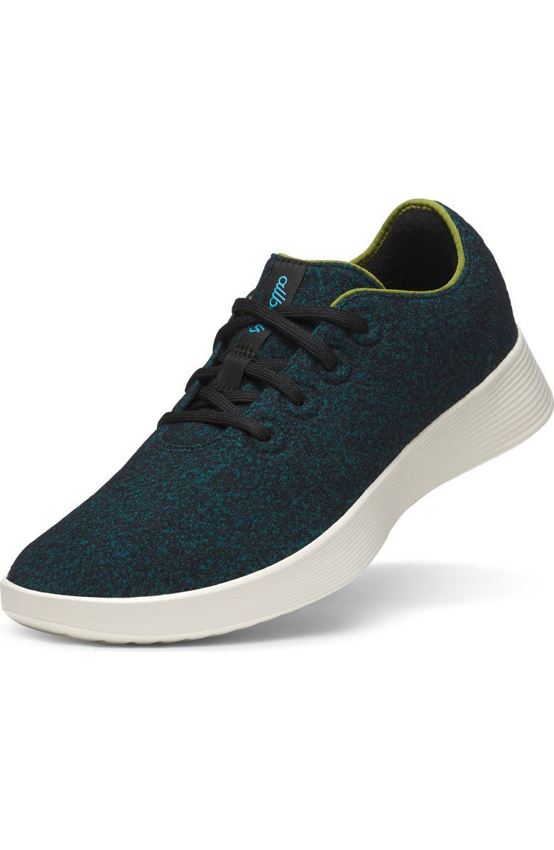 Allbirds Wool Runner Go Sneaker, Main, color, Natural Black/ Multi