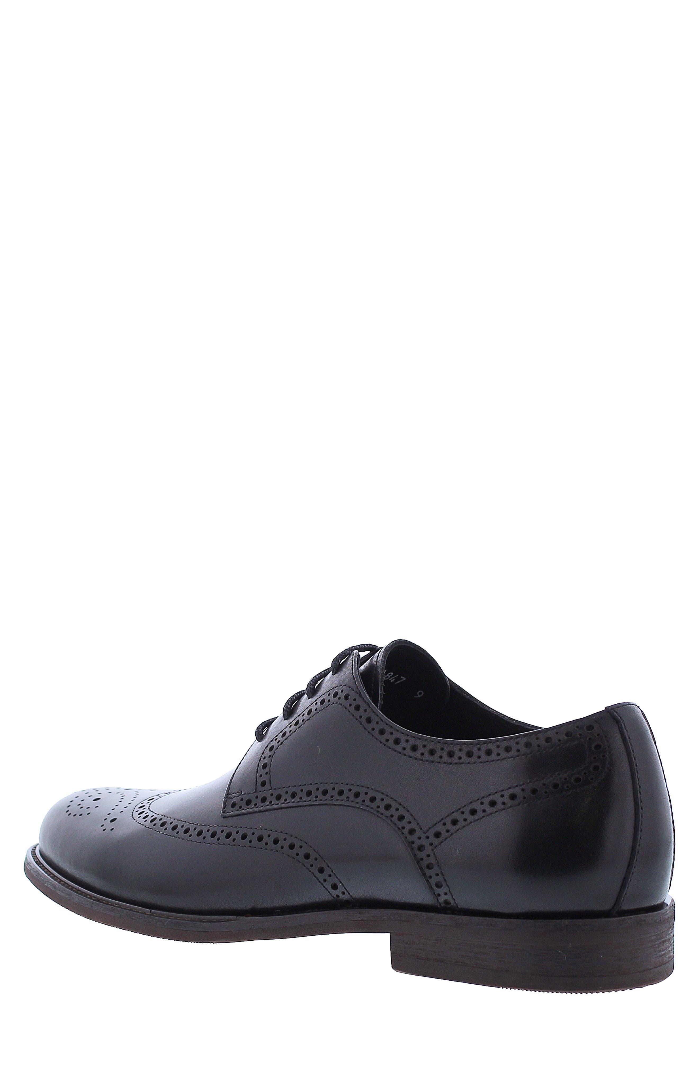 Zanzara Delos Brogued Wingtip Derby, Alternate, color, 