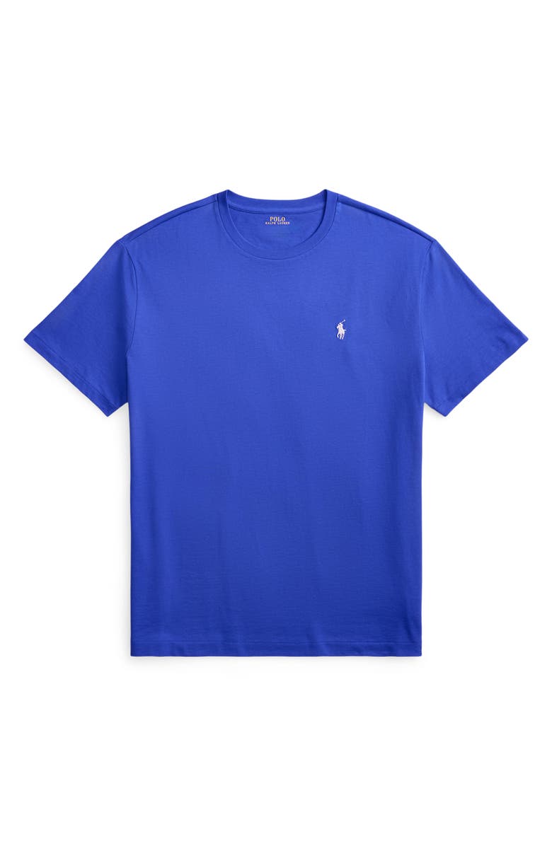 Polo Ralph Lauren Classic Fit Solid Cotton Jersey T-Shirt, Alternate, color, New Iris Blue/ C1730