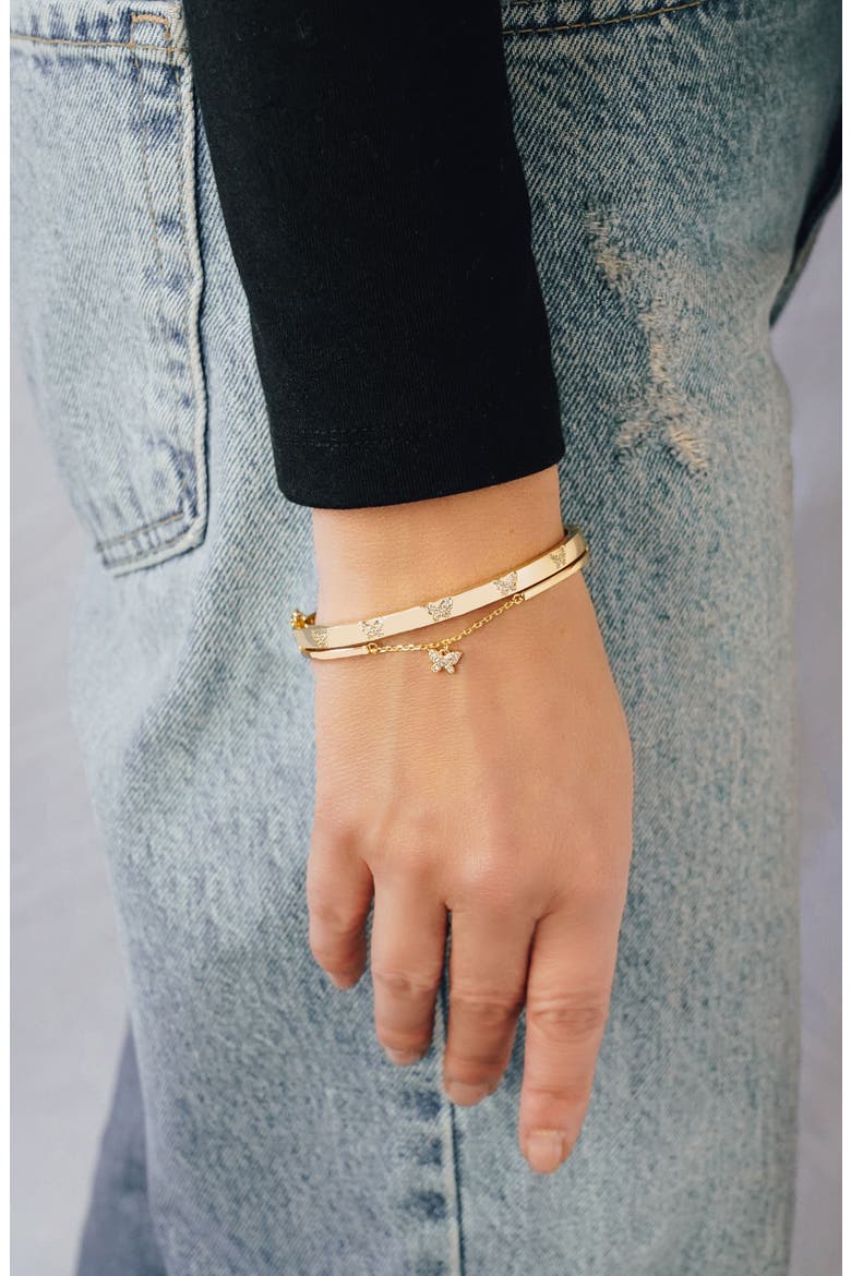 Gisella Bangle, Alternate, color, GOLD