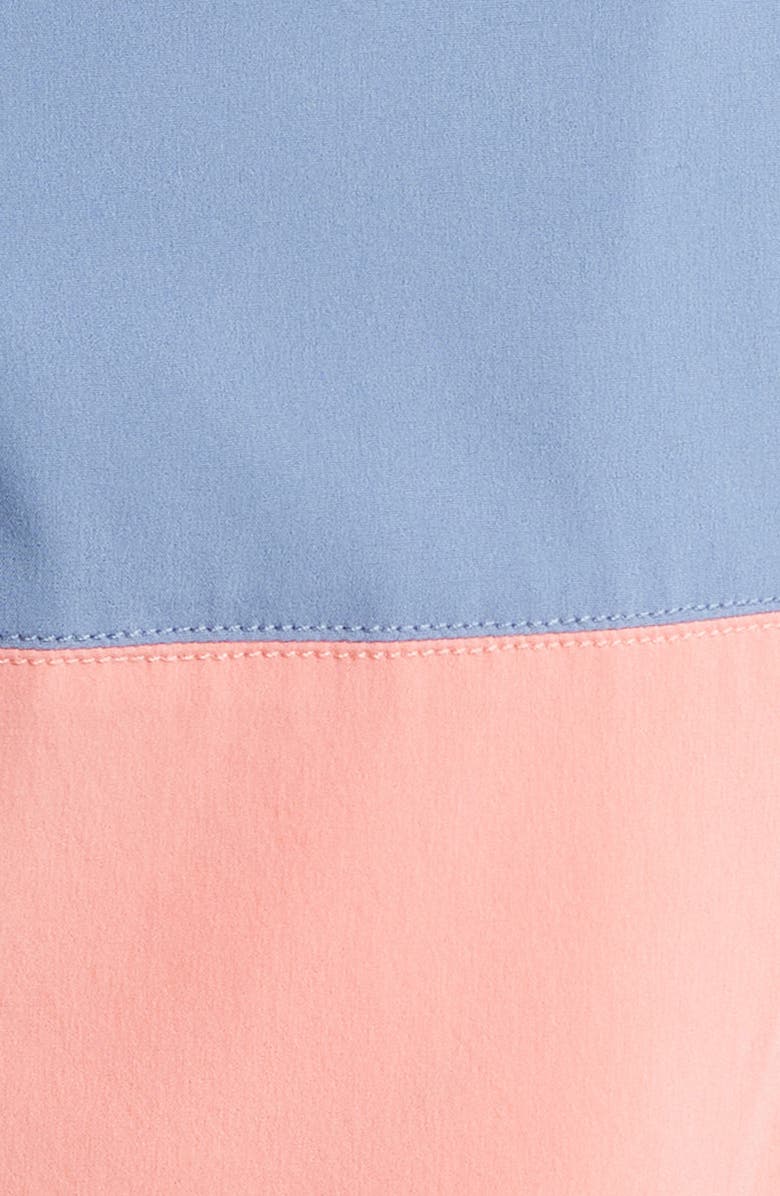 johnnie-O Tully Colorblock Swim Trunks, Alternate, color, 