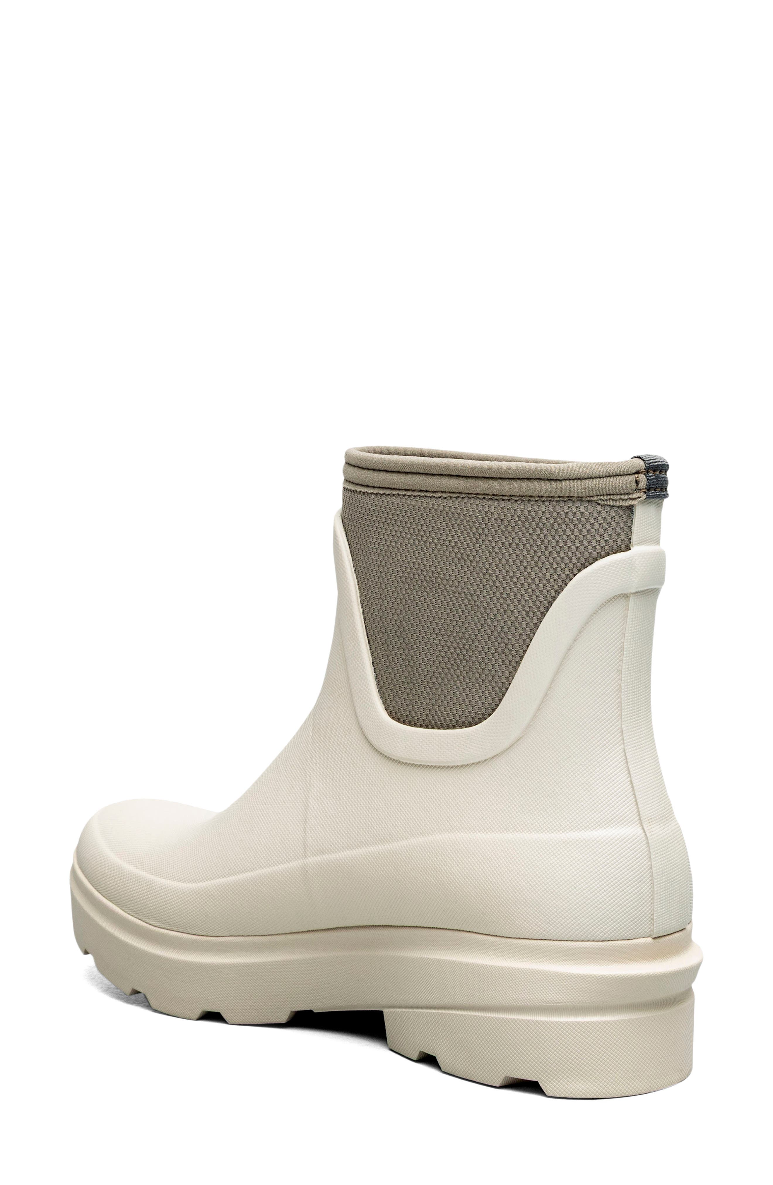 Hazel Waterproof Chelsea Rain Boot, Alternate, color, OATMEAL