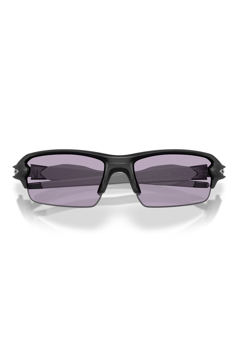 61mm Flak 2.0 Prizm™ Rectangle Sunglasses, Alternate, color, MATTE BLACK / PRIZM SLATE
