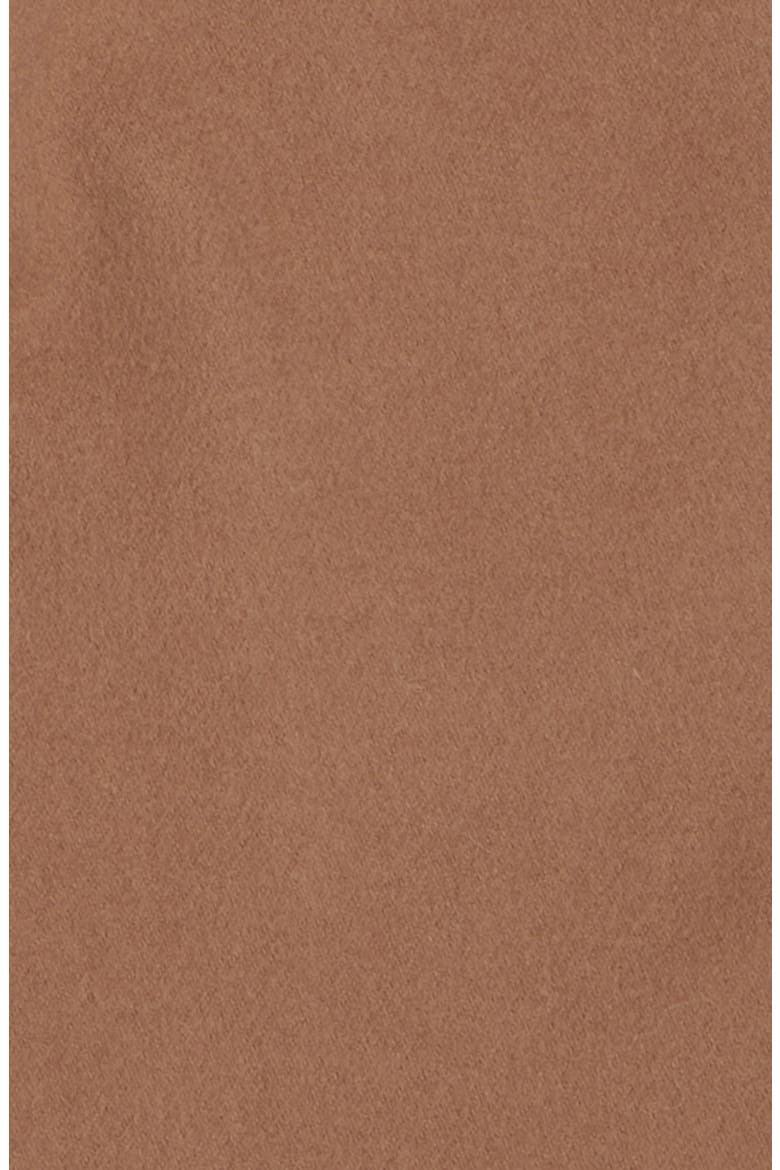 Fringe Wool Scarf, Alternate, color, CARAMEL BROWN