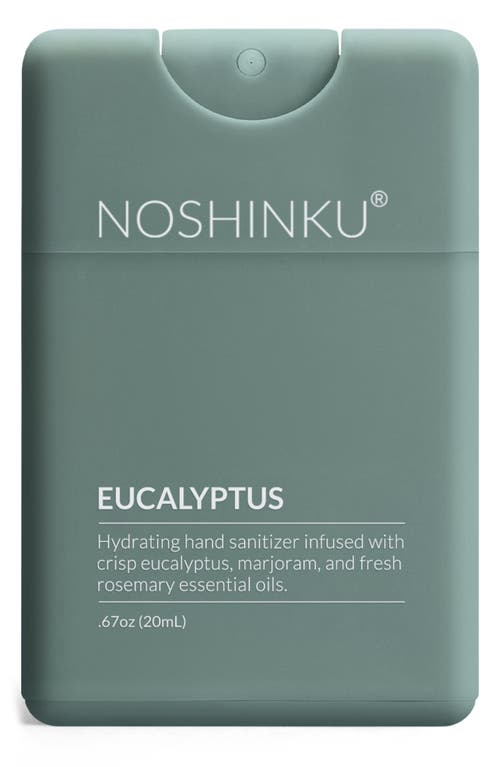 Noshinku Eucalyptus Sanitizing Hand Wipes & Spray Set In Green