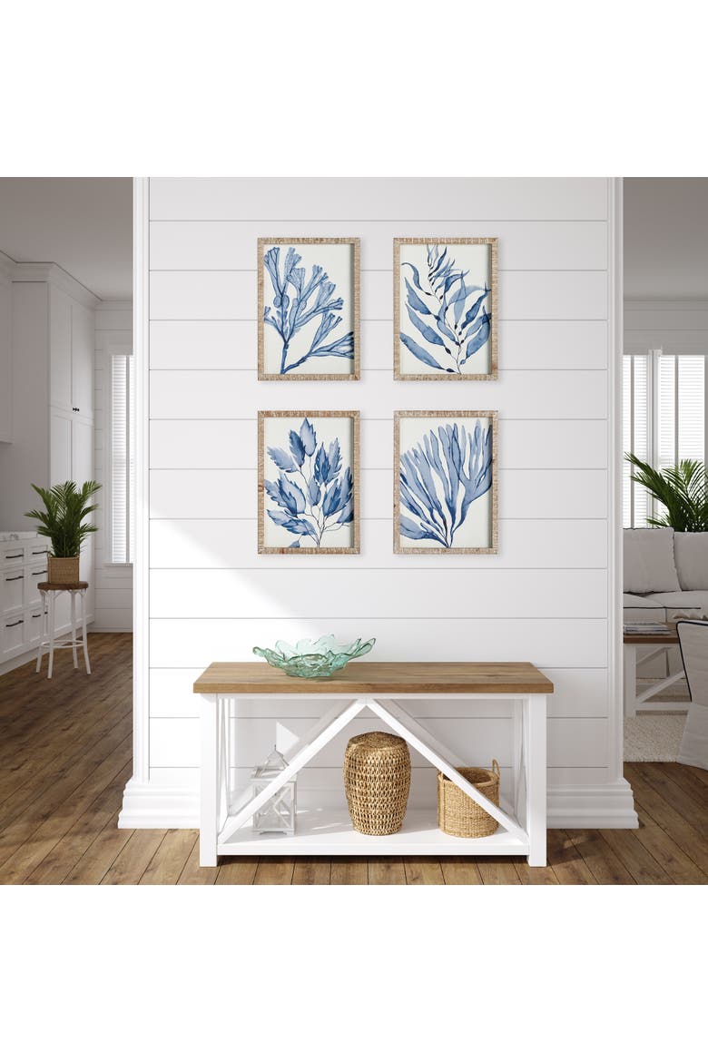 Marine Prints Set of 4, Alternate, color, White