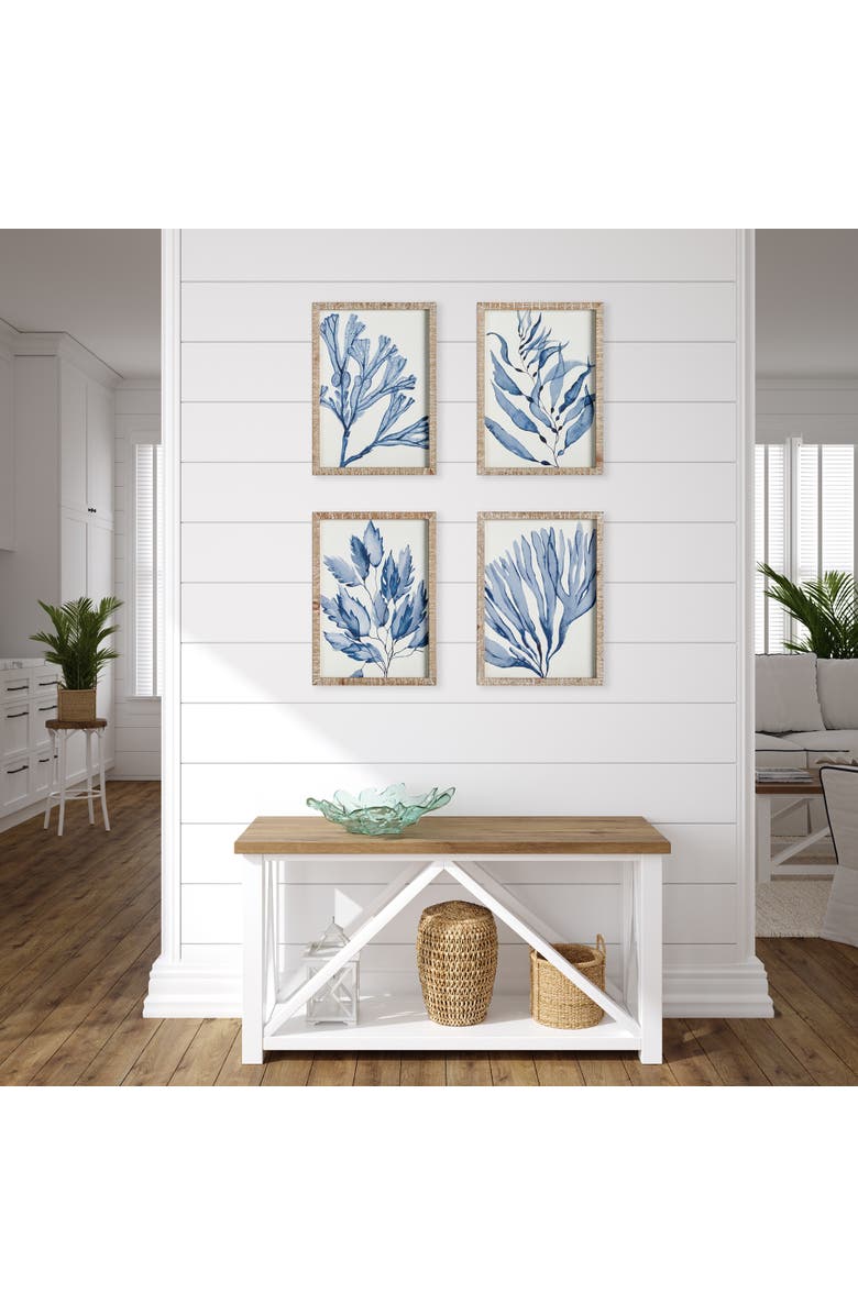 Napa Home & Garden Marine Prints Set of 4, Alternate, color, White