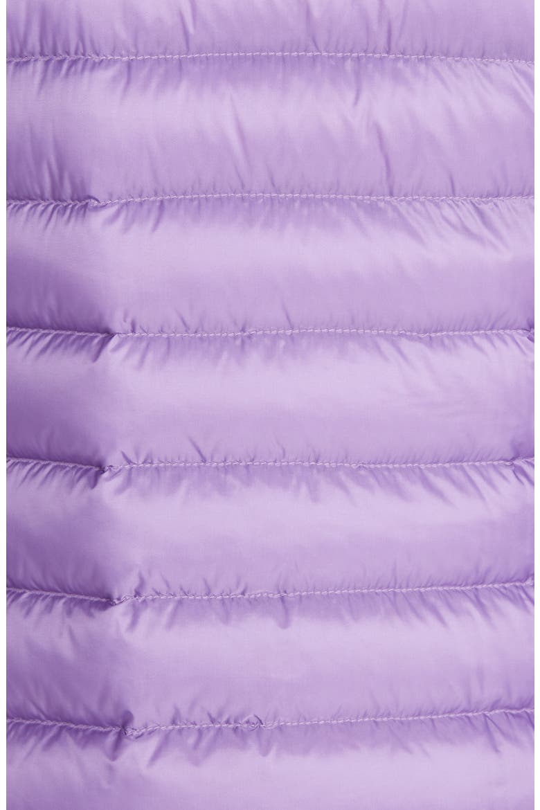 Seoul Hooded Lightweight Down Jacket, Alternate, color, PASTEL PURPLE