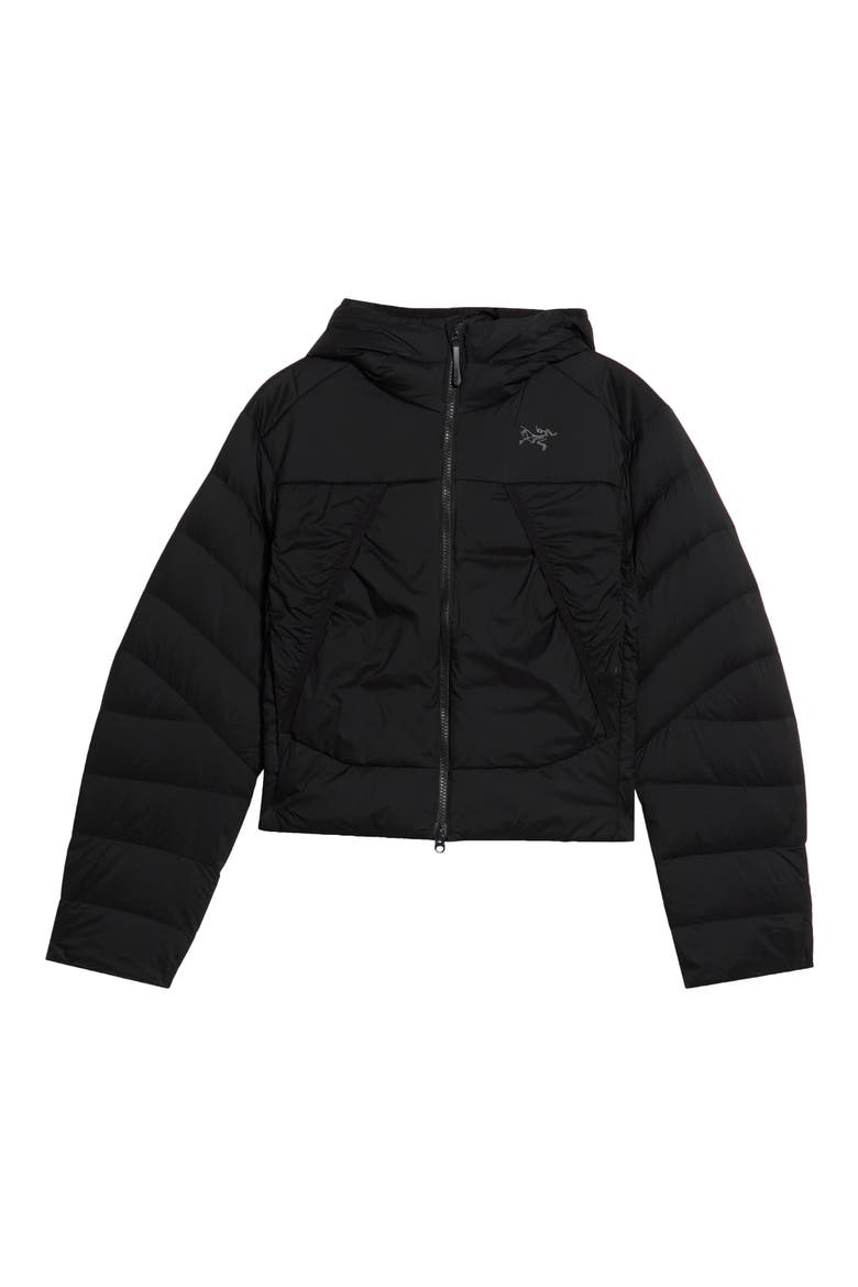 Omineca 850 Fill Power Down Puffer Jacket, Alternate, color, BLACK