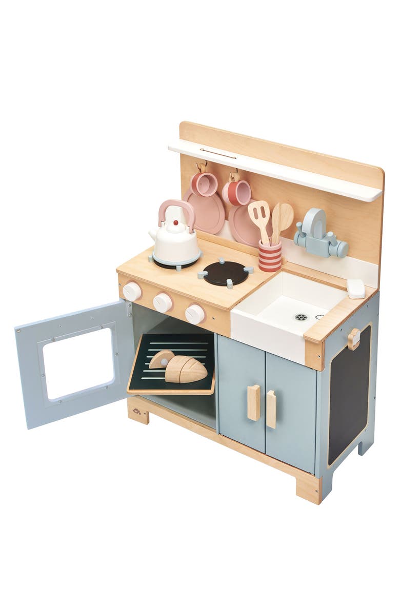 Tender Leaf Toys Mini Chef Home Kitchen Playset, Alternate, color, Multi