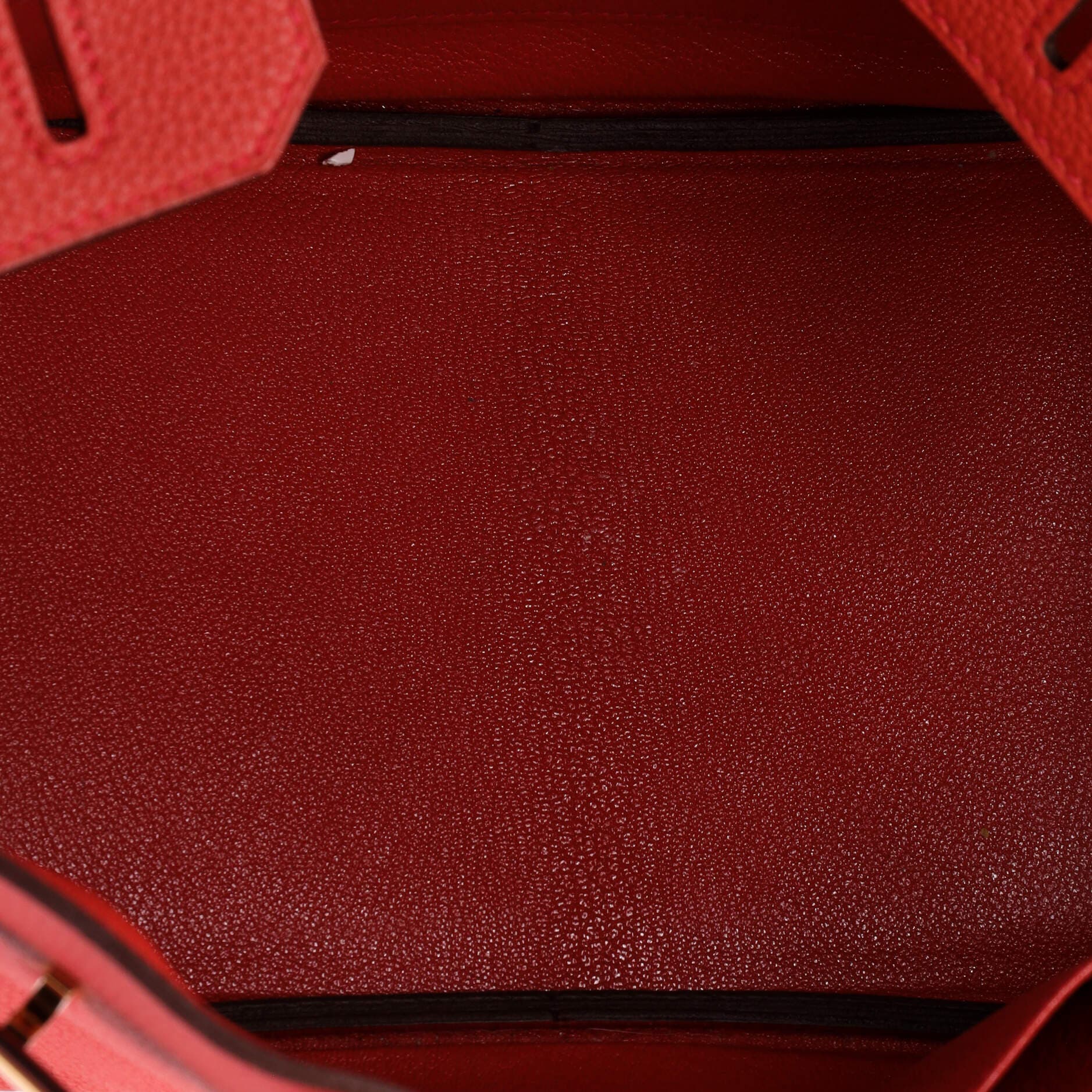 Birkin Handbag Red Togo with Gold Hardware 30, Alternate, color, Geranium