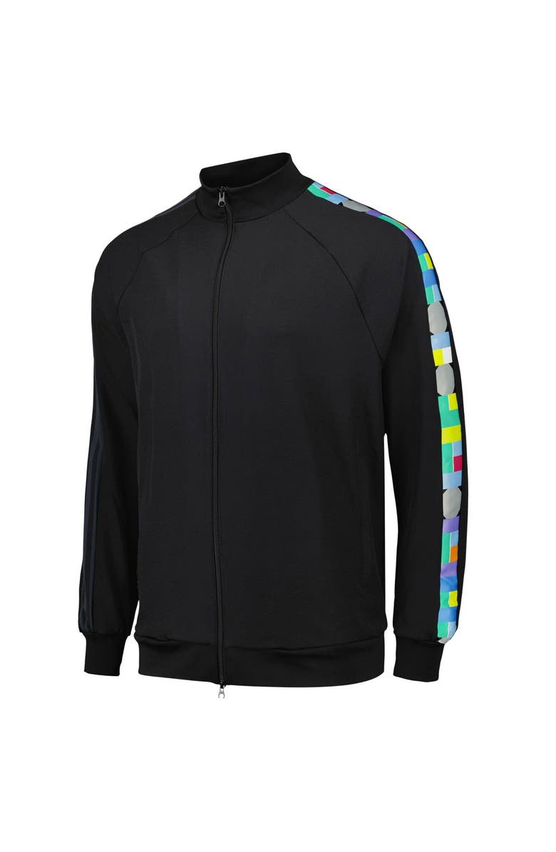 adidas Men's adidas Black Peter Saville x Manchester United Full-Zip Track Jacket, Alternate, color, Black