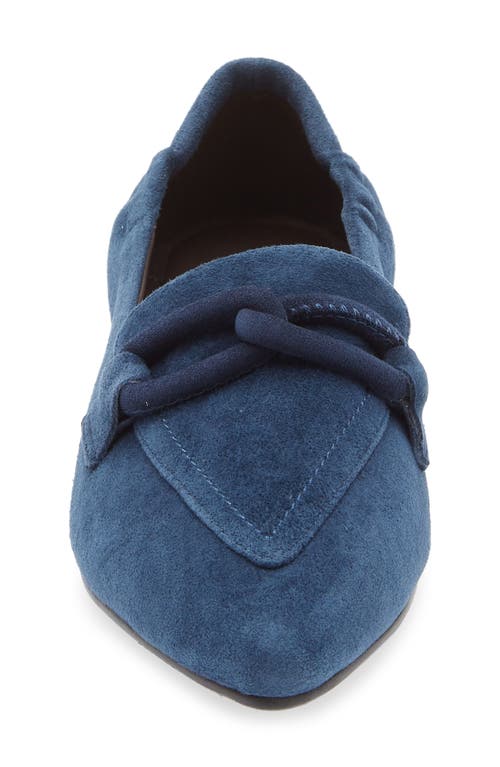 Cordani Miriam Pointed Toe Loafer In Blue