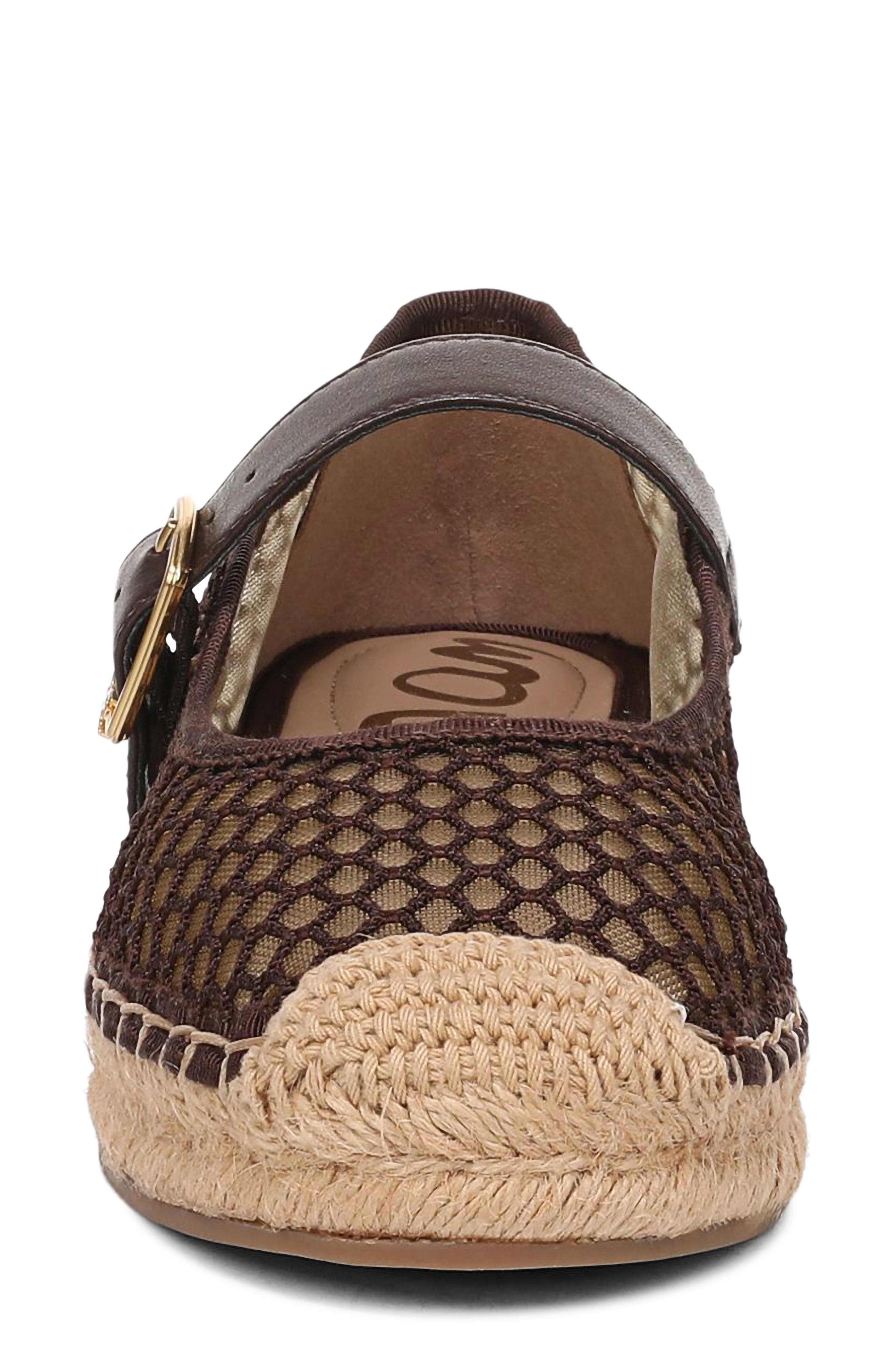 Mackiemesh Mary Jane Platform Espadrille, Alternate, color, CAFE NOIR