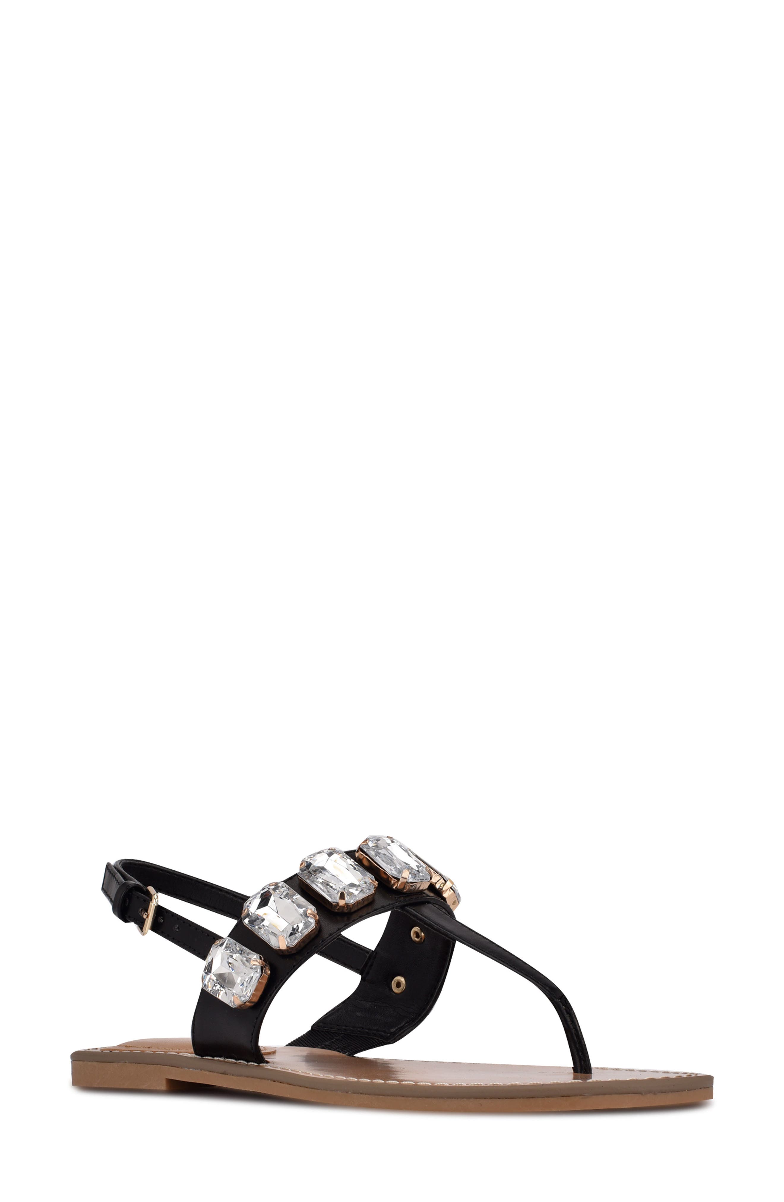 Nine West Nine Coral T-Strap Sandal, Main, color, 