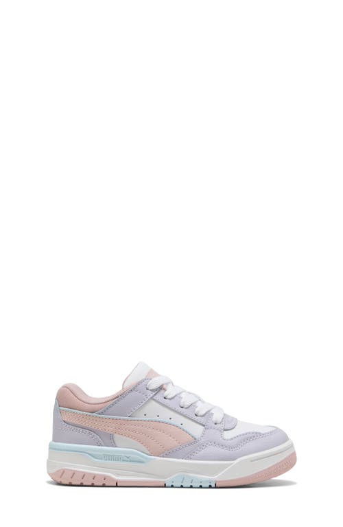 Puma Kids' Rebound Retro Low Top Sneaker In White