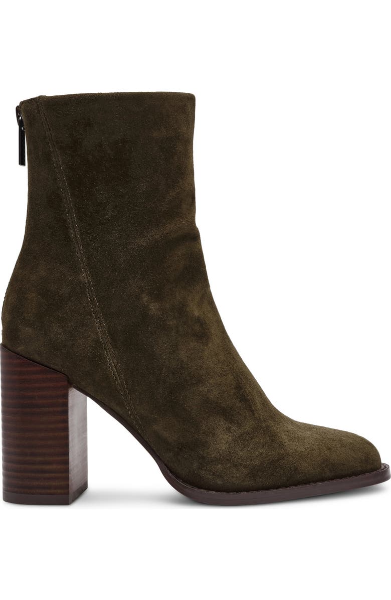 Steve Madden Obsession Bootie, Alternate, color, Olive Suede