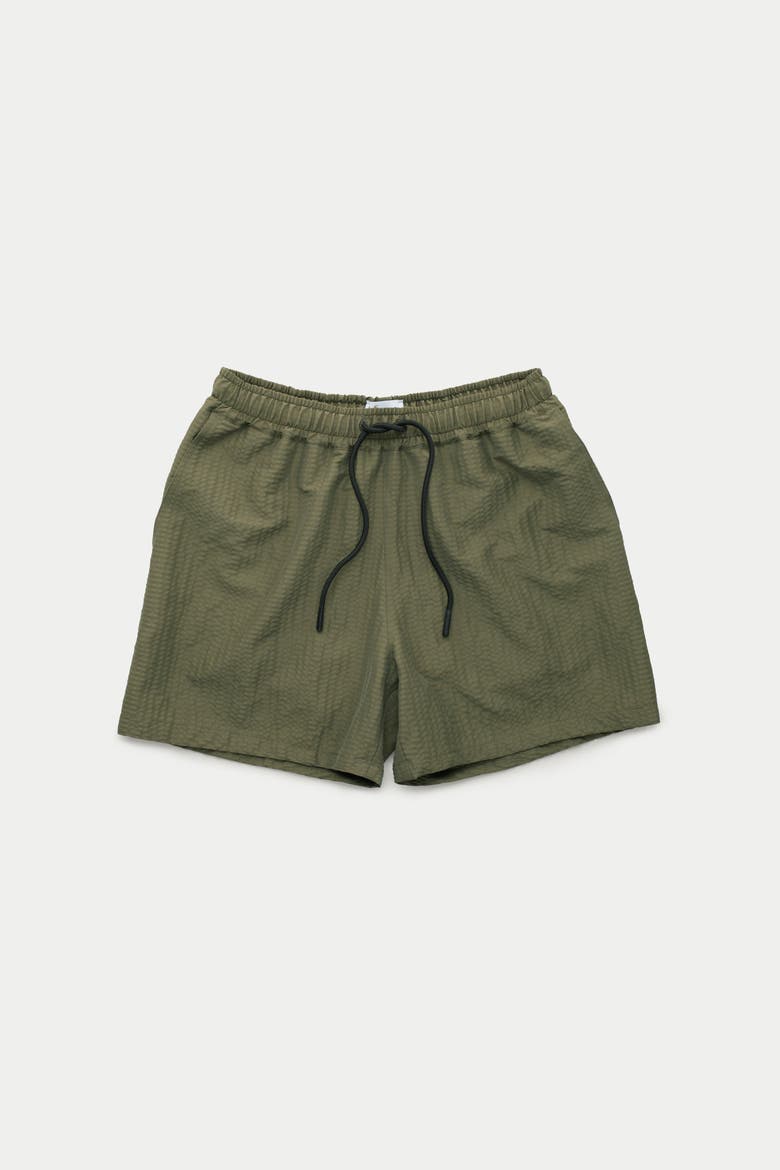 Swim Shorts 7inch Inseam, Main, color, Olive