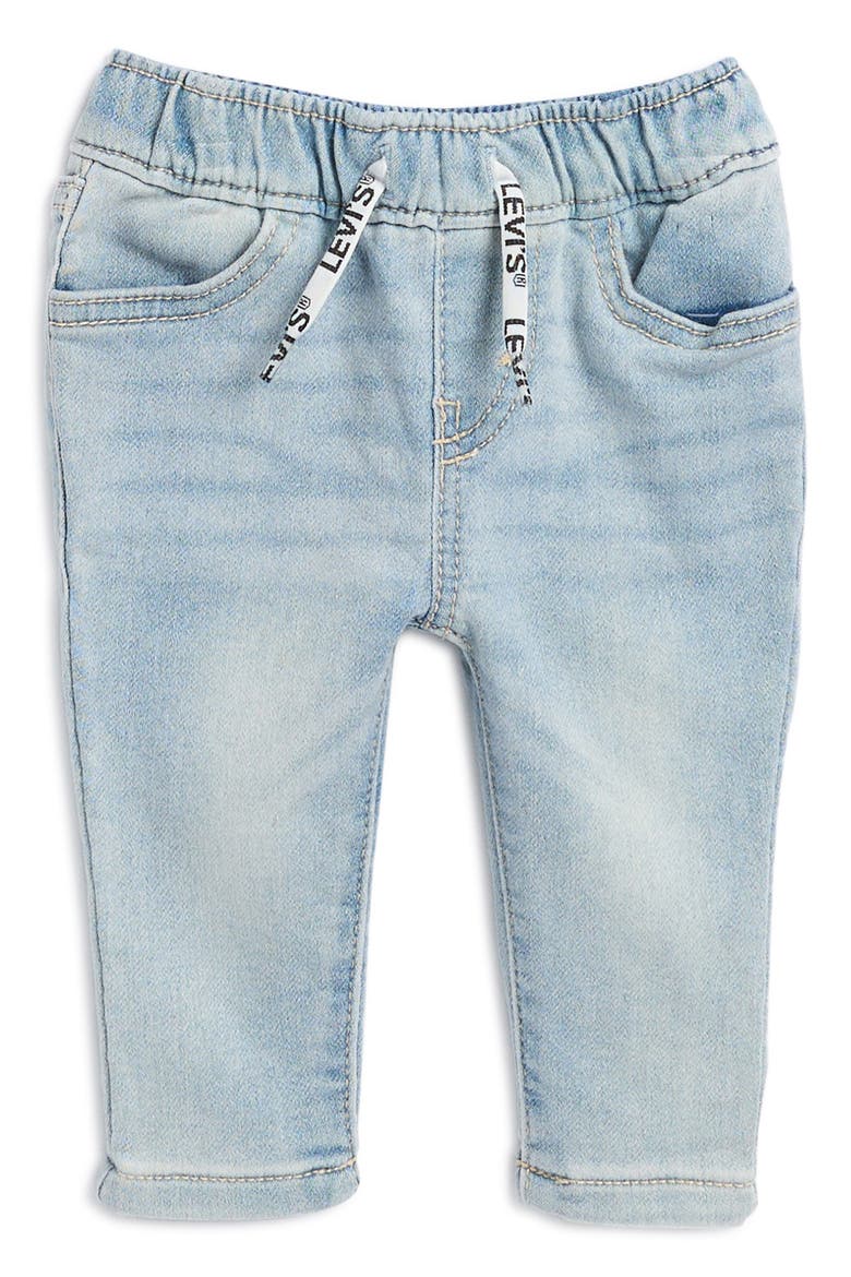 Skinny Taper Pull-On Jeans, Main, color, BAUHAUS BLUES