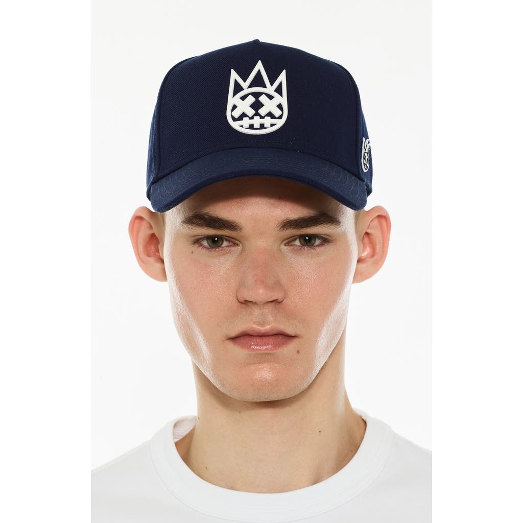 Cult Of Individuality Logo Trucker Hat In Blue