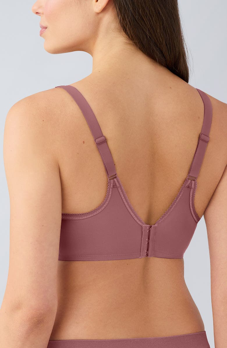 Wacoal Basic Beauty Spacer Underwire T-Shirt Bra, Alternate, color, Rose Brown