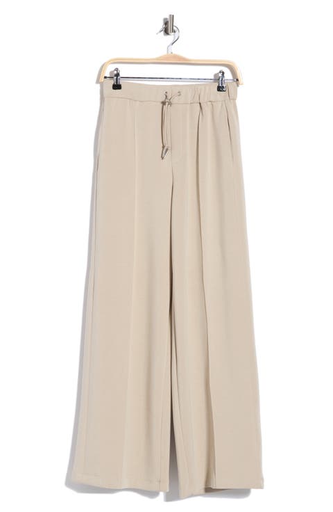 Pull-On Wide Leg Pants