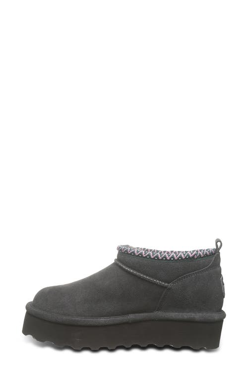 Bearpaw Super Shorty Deco Boot In Gray