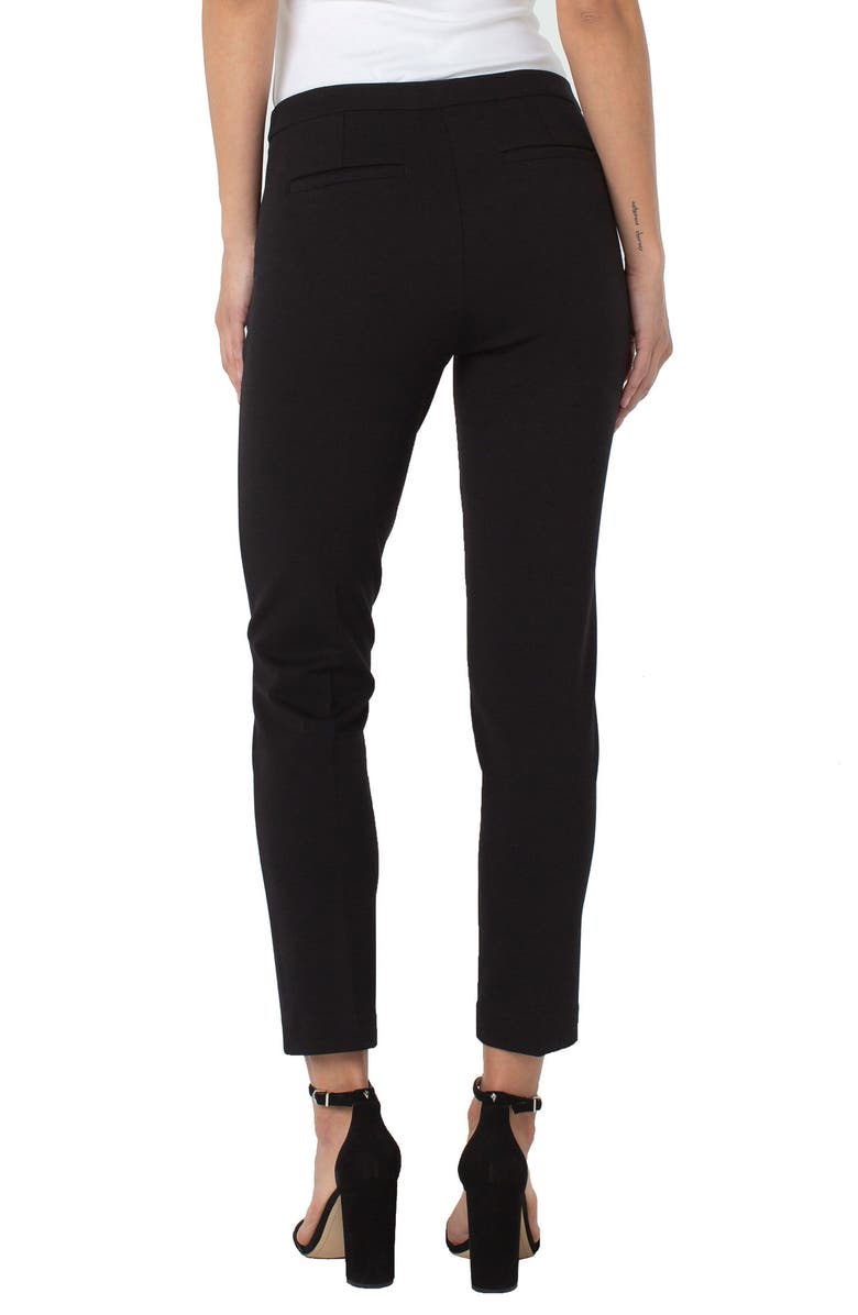 Liverpool Los Angeles Kayla Pull-On Slim Ponte Pants, Alternate, color, Black