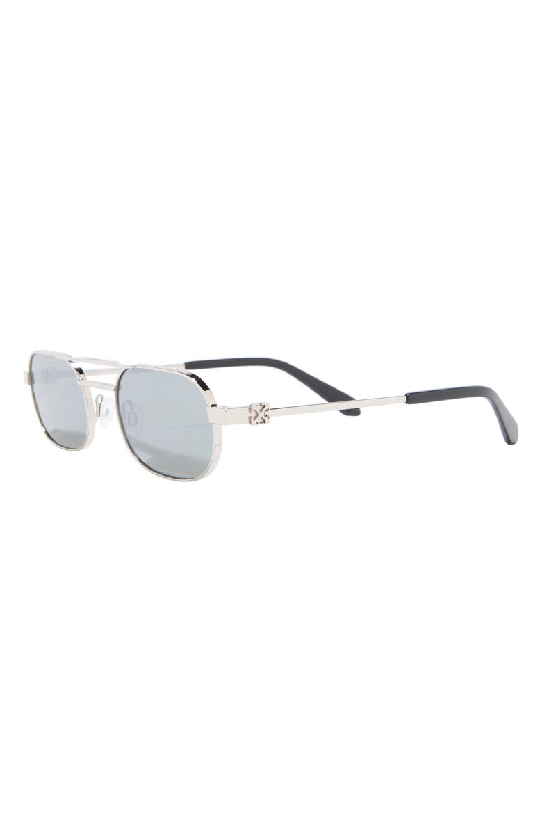 Vaiden 55mm Double Bridge Oval Sunglasses