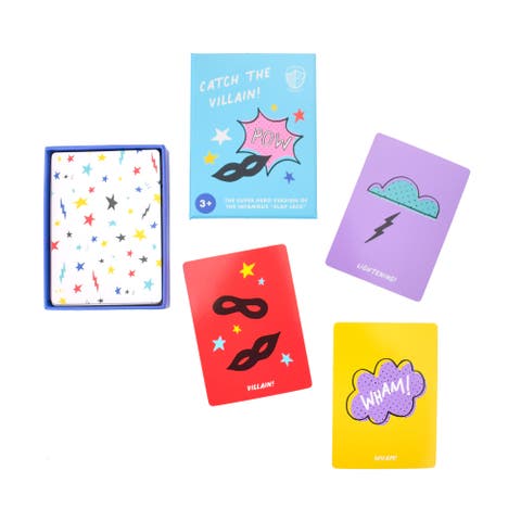 Catch the Villain Superhero Card Game