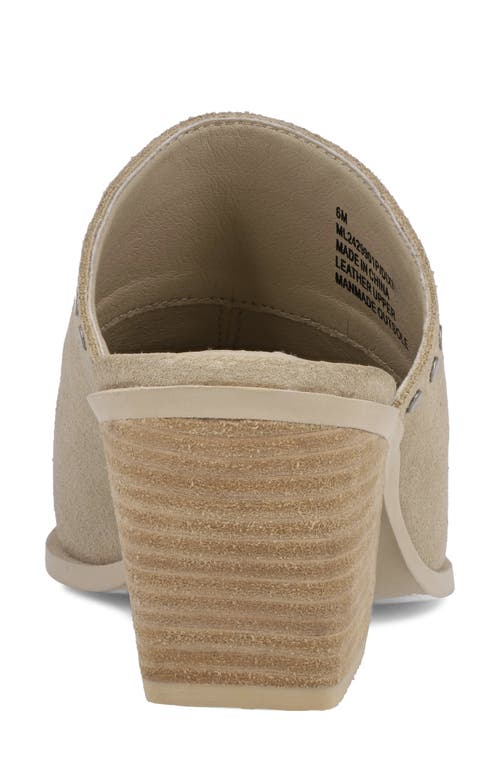 Mia Dixie Cap Toe Mule In Neutral
