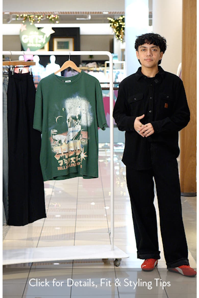 Lost Oversize Cotton Graphic T-Shirt video