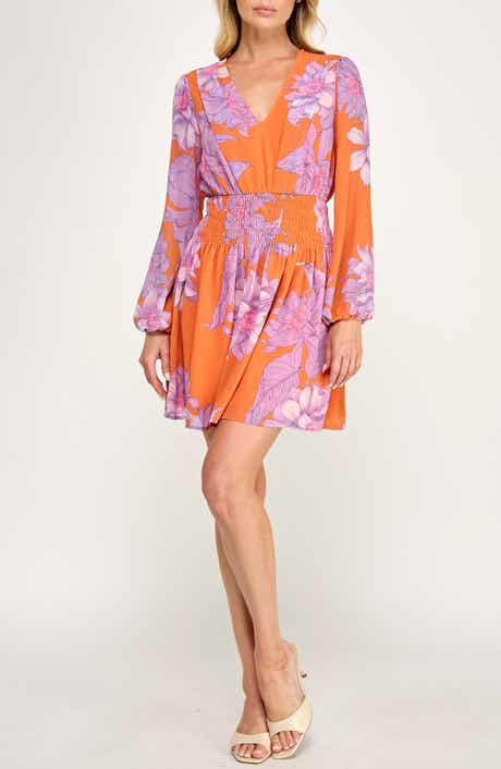 Smocked Waist Minidress