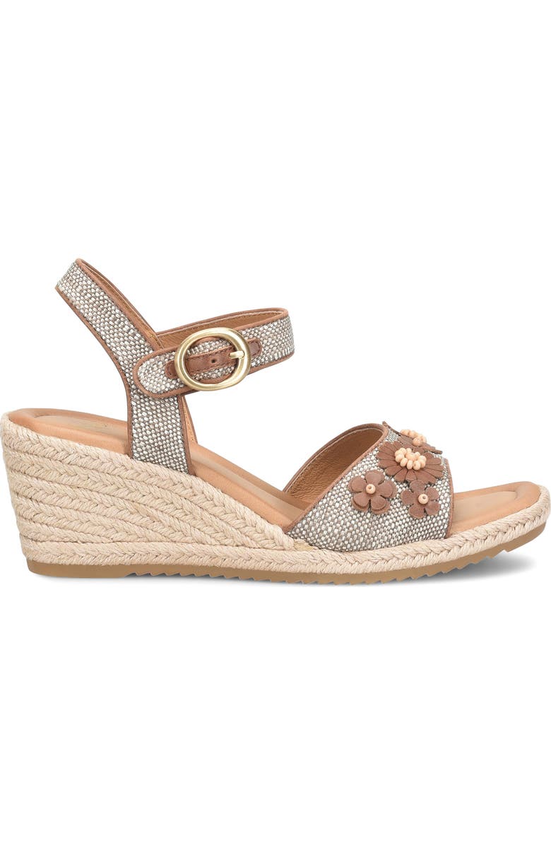 Söfft Isabella Espadrille Wedge Sandal, Alternate, color,