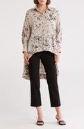 PATRIZIA LUCA Oversize Print Shirt
