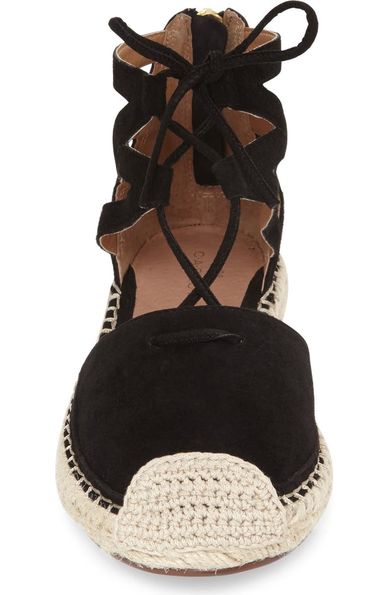 Caslon<sup>®</sup> Lace-Up Espadrille Flat, Alternate, color,