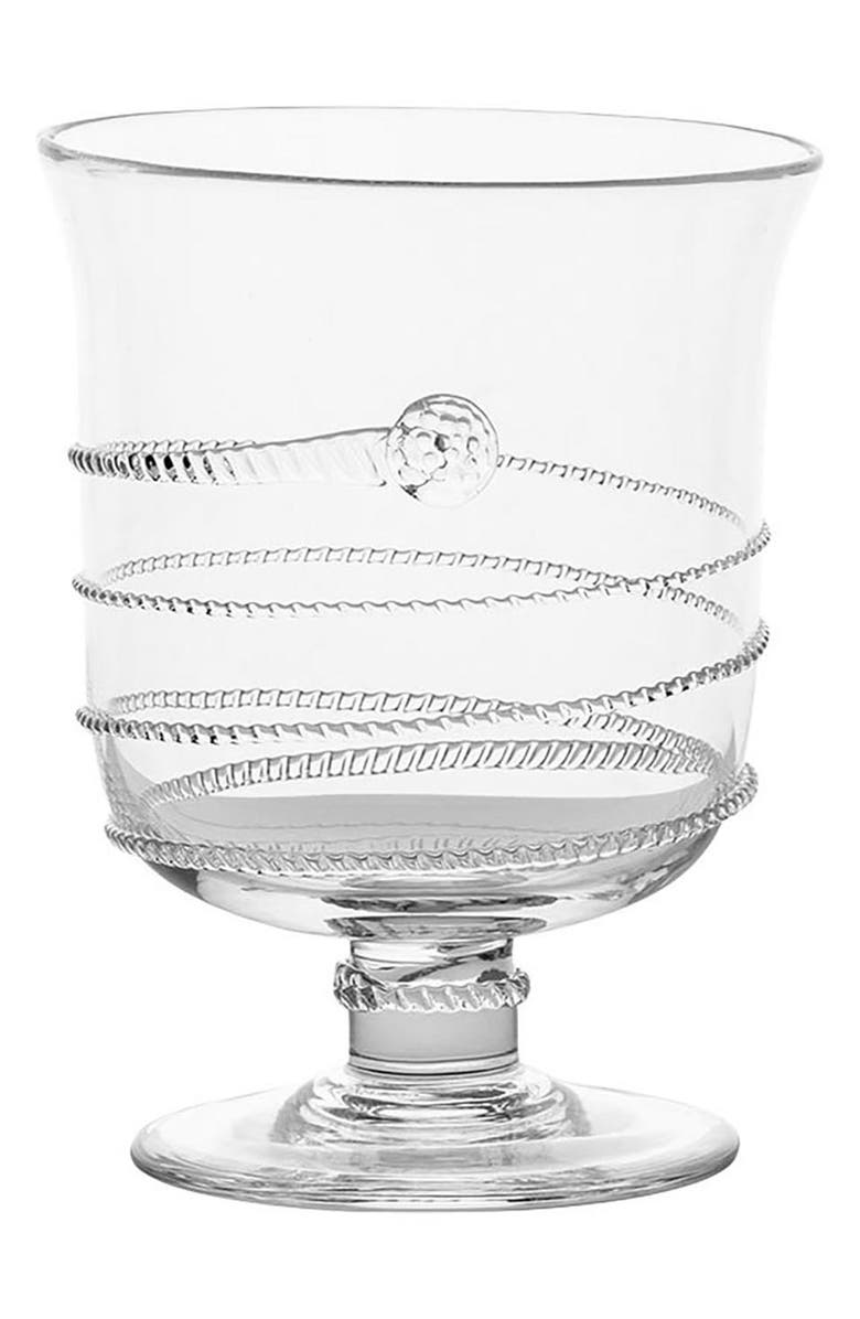 Juliska Amalia 5-Inch Hurricase Vase, Main, color, Clear