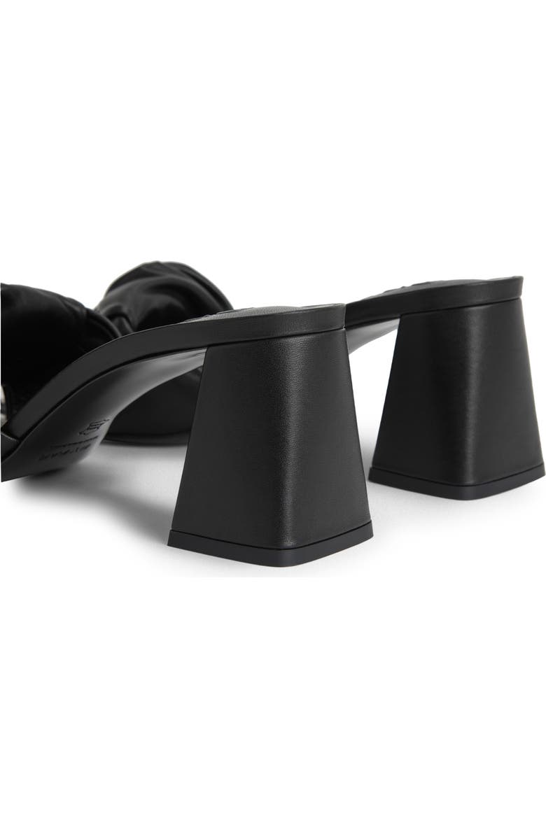 By Far Lamar Twist Square Toe Slide Sandal, Alternate, color,