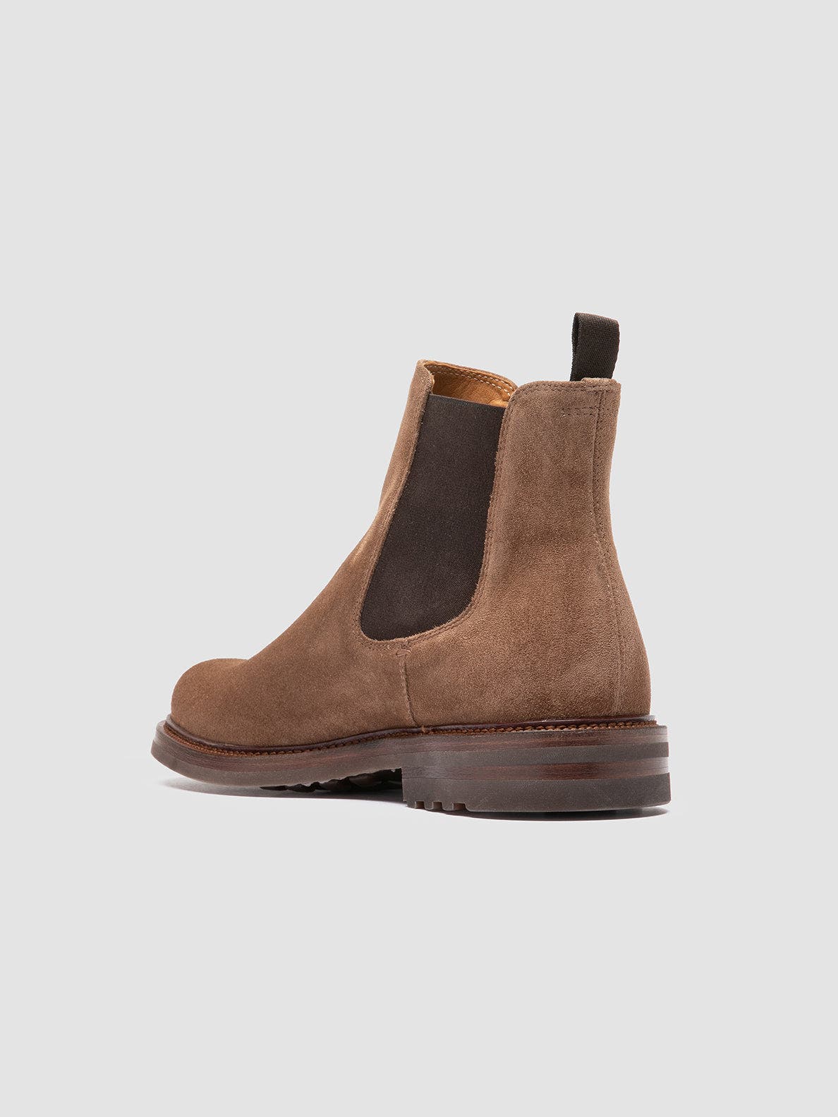 Officine Creative Aston Flexi 004 Suede Chelsea Boots, Alternate, color, Taupe