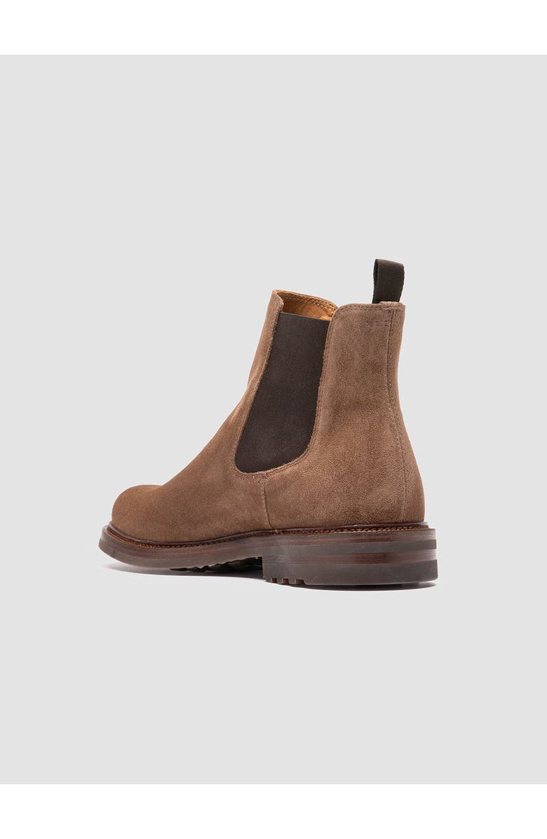 Officine Creative Aston Flexi 004 Suede Chelsea Boots, Alternate, color, Taupe