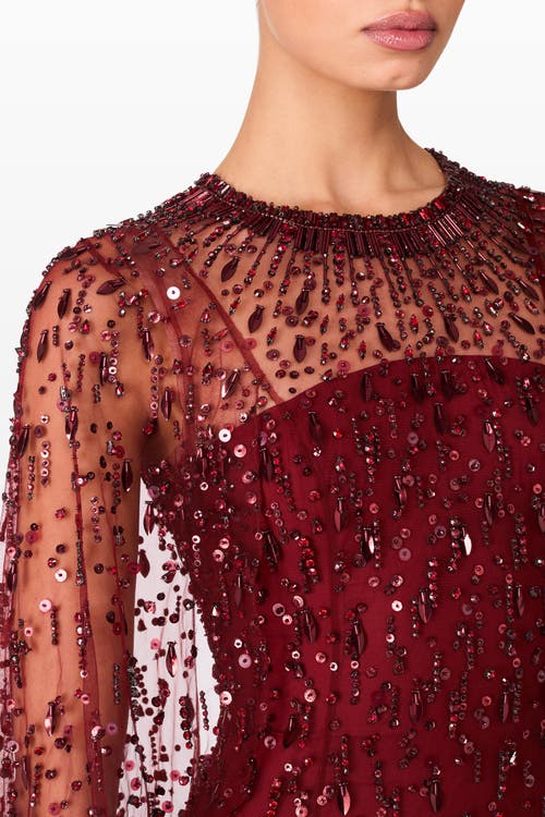 Jenny Packham Hestia Dress In Red