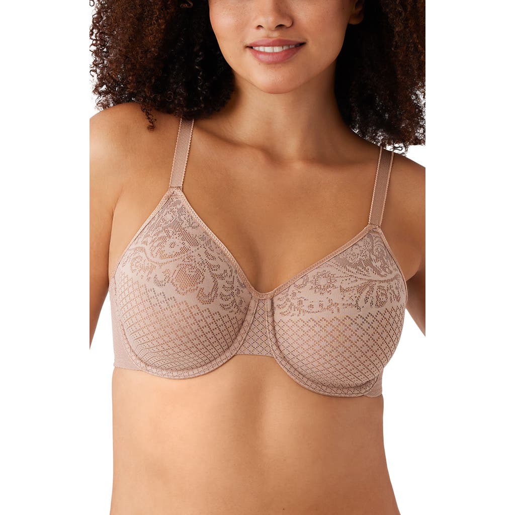 Wacoal Visual Effects Unlined Underwire Minimizer Bra