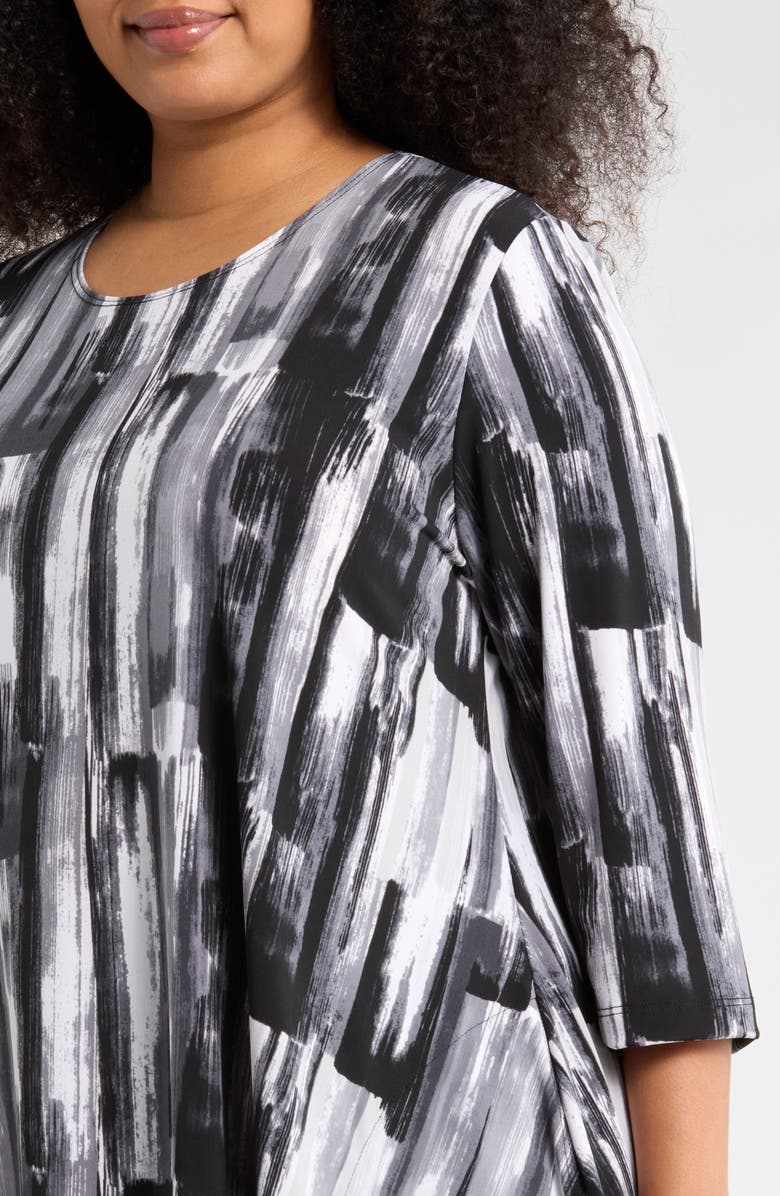 Vikki Vi Swing Tunic, Alternate, color, Brushstroke