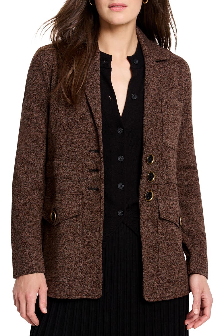 Editor Blazer, Main, color, COFFEE BEAN