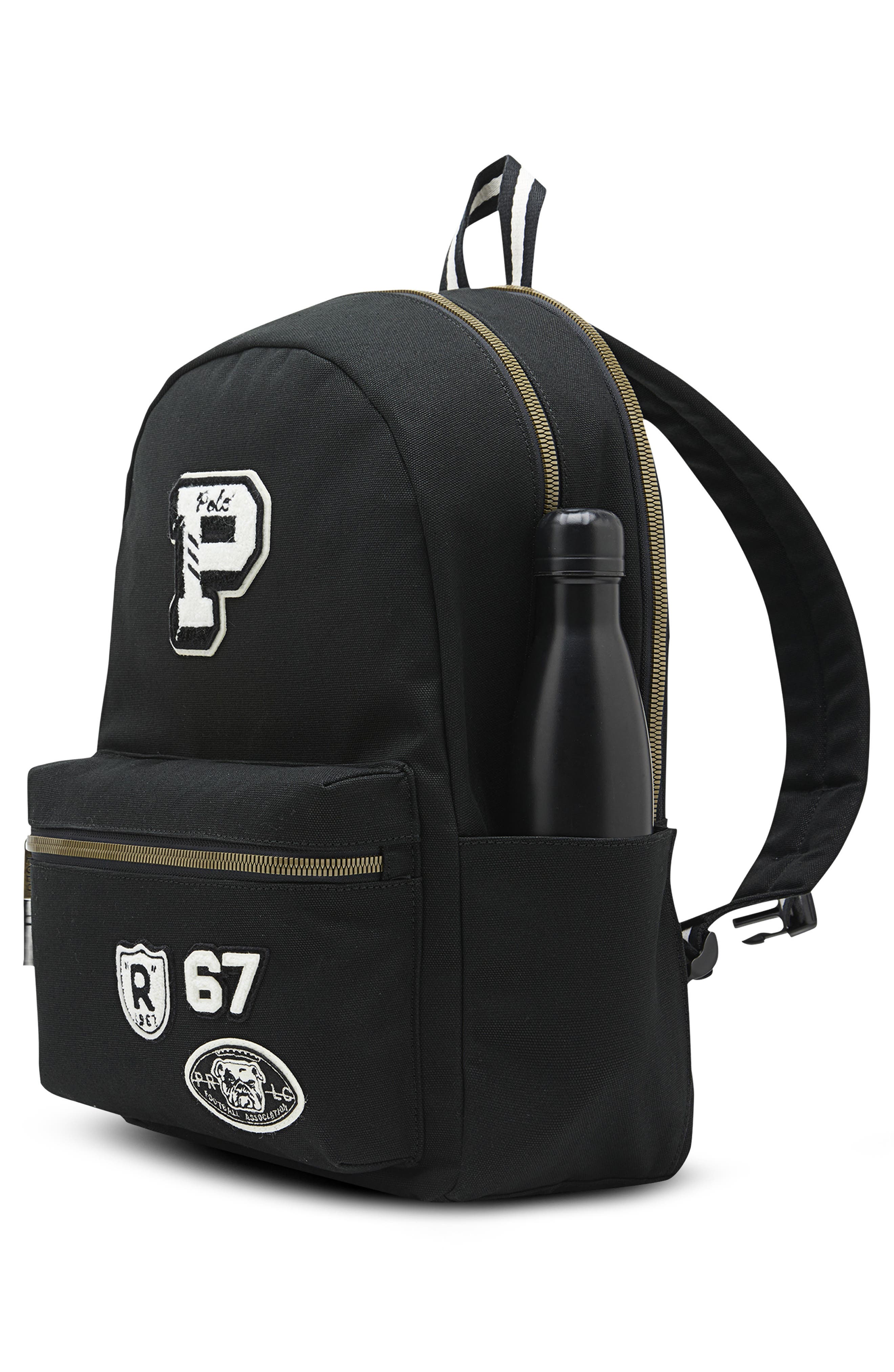 Kids' Varsity Backpack, Alternate, color, POLO BLACK