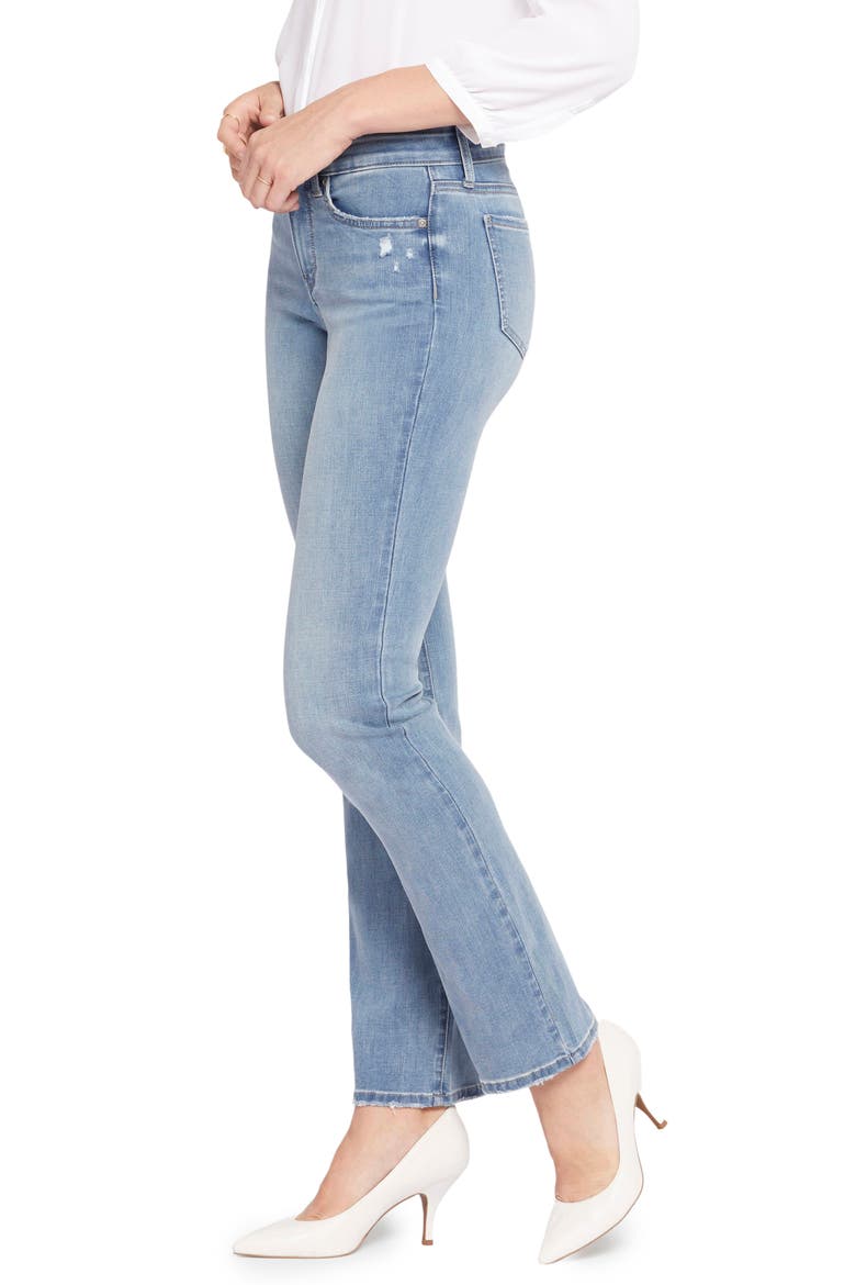 Marilyn High Waist Cool Embrace Straight Leg Jeans, Alternate, color, ANGEL