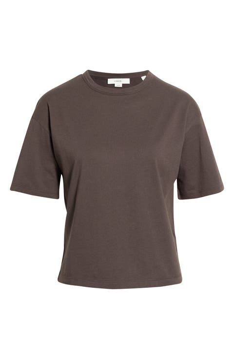 Pima Cotton Crewneck Top